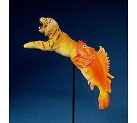 Salvador Dali Tigre avec Poisson Sculpture Plastique SD09