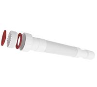 Salvador Escoda Siphon extensible avec écrou 1-1/2 à 1-1/4" Blanc
