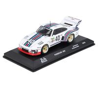 Salvat 24H249 Voiture Miniature 1/43 CENTAURIA 24 Heures Mans : Compatible avec Porsche 935#40 1976 M.Schurti