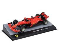 Salvat F1F8 Voiture Miniature 1/43 CENTAURIA Formule 1 Compatible avec Ferrari SF90 2019#16 C Leclerc