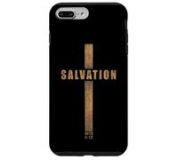 Salvation - Acts 4:12 No Other Name Cross of Jesus Christ Coque pour iPhone 7 Plus/8 Plus