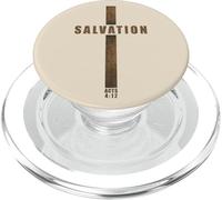 Salvation - Acts 4:12 No Other Name Cross of Jesus Christ PopSockets PopGrip pour MagSafe