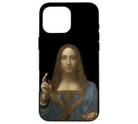 Salvator Mundi de Léonard de Vinci (1500) Coque pour iPhone 16 Pro Max