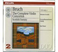 Salvatore Accardo, Violin - Bruch: The Complete Violin Concertos Accardo Masur