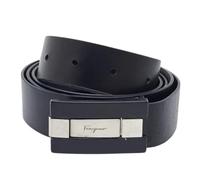 Salvatore Ferragamo Pre-owned - Ceinture en cuir réversible Pre-owned - Homme - Pre-owned - Noir - Taille: ONE Size