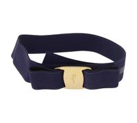 Salvatore Ferragamo Pre-owned - Ceinture en toile Pre-owned - Femme - Pre-owned - Violet - Taille: ONE Size