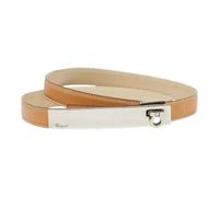 Salvatore Ferragamo Pre-owned - Ceinture Standard Pre-owned - Femme - Pre-owned - Beige - Taille: ONE Size