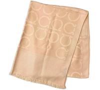 Salvatore Ferragamo Pre-owned - Étole Gancini Pre-owned - unisex - Pre-owned - Rose - Taille: ONE Size