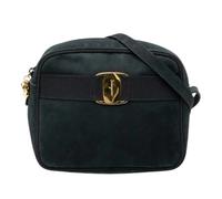 Salvatore Ferragamo Pre-owned, Femme, Pre-owned, Bleu, Taille: ONE Size Sac bandoulière Vara Pre-owned