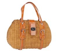 Salvatore Ferragamo Pre-owned, Femme, Pre-owned, Brun, Taille: ONE Size Sac à main en cuir Pre-owned