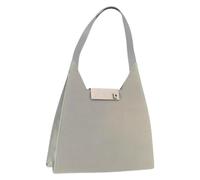 Salvatore Ferragamo Pre-owned, Femme, Pre-owned, Gris, Taille: ONE Size Sac bandoulière en daim Pre-owned