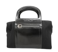 Salvatore Ferragamo Pre-owned, Femme, Pre-owned, Noir, Taille: ONE Size Sac à main en nylon Pre-owned
