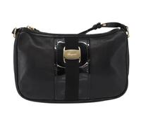 Salvatore Ferragamo Pre-owned, Femme, Pre-owned, Noir, Taille: ONE Size Sac bandoulière en cuir Pre-owned