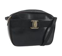 Salvatore Ferragamo Pre-owned, Femme, Pre-owned, Noir, Taille: ONE Size Sac bandoulière en cuir Pre-owned