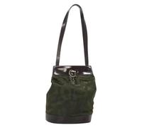 Salvatore Ferragamo Pre-owned, Femme, Pre-owned, Vert, Taille: ONE Size Pre-owned Nylon sacs-main