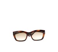 Salvatore Ferragamo Pre-owned - Lunettes de soleil en plastique Pre-owned - Femme - Pre-owned - Brun - Taille: ONE Size
