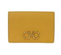 Salvatore Ferragamo Pre-owned - Porte-cartes Pre-owned - unisex - Pre-owned - Jaune - Taille: ONE Size