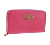Salvatore Ferragamo Pre-owned - Portefeuille en cuir Pre-owned - Femme - Pre-owned - Rose - Taille: ONE Size