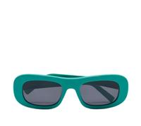 Salvatore Ferragamo Pre-owned - Pre-owned Acetate lunettes-de-soleil - Femme - Pre-owned - Vert - Taille: ONE Size