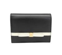 Salvatore Ferragamo Pre-owned - Pre-owned Compact wallet Iy-22 1087 - Femme - Pre-owned - Noir - Taille: ONE Size