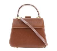 Salvatore Ferragamo Pre-owned - Pre-owned Cuir sacs-main - Femme - Pre-owned - Brun - Taille: ONE Size