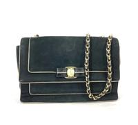 Salvatore Ferragamo Pre-owned - Pre-owned Cuir sacs-ports-paule - Femme - Pre-owned - Noir - Taille: ONE Size