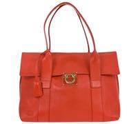 Salvatore Ferragamo Pre-owned - Pre-owned Handbag - Femme - Pre-owned - Rouge - Taille: ONE Size