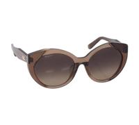 Salvatore Ferragamo Pre-owned - Pre-owned Plastique lunettes-de-soleil - Femme - Pre-owned - Brun - Taille: ONE Size
