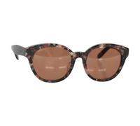 Salvatore Ferragamo Pre-owned - Pre-owned Plastique lunettes-de-soleil - Femme - Pre-owned - Brun - Taille: ONE Size