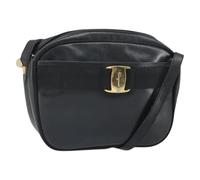 Salvatore Ferragamo Pre-owned - Pre-owned Vara Bow Camera Shoulder Bag - Femme - Pre-owned - Noir - Taille: ONE Size