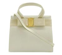 Salvatore Ferragamo Pre-owned - Sac à main 2way en cuir Pre-owned - Femme - Pre-owned - Beige - Taille: ONE Size