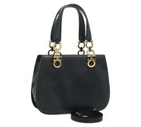 Salvatore Ferragamo Pre-owned - Sac à main en cuir Pre-owned - Femme - Pre-owned - Bleu - Taille: ONE Size