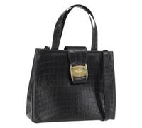 Salvatore Ferragamo Pre-owned - Sac à main en cuir Pre-owned - Femme - Pre-owned - Noir - Taille: ONE Size