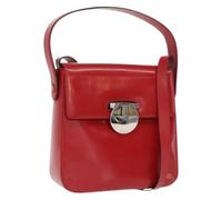 Salvatore Ferragamo Pre-owned - Sac à main en cuir Pre-owned - Femme - Pre-owned - Rouge - Taille: ONE Size