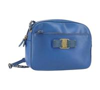 Salvatore Ferragamo Pre-owned - Sac Bandoulière en Cuir Pre-owned - Femme - Pre-owned - Bleu - Taille: ONE Size