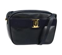 Salvatore Ferragamo Pre-owned - Sac bandoulière en cuir Pre-owned - Femme - Pre-owned - Bleu - Taille: ONE Size