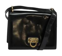 Salvatore Ferragamo Pre-owned - Sac bandoulière en cuir Pre-owned - Femme - Pre-owned - Noir - Taille: ONE Size