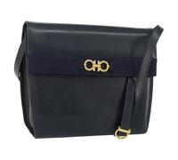 Salvatore Ferragamo Pre-owned - Sac bandoulière en cuir Pre-owned - Femme - Pre-owned - Noir - Taille: ONE Size