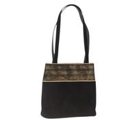 Salvatore Ferragamo Pre-owned - Sac bandoulière en daim Pre-owned - Femme - Pre-owned - Noir - Taille: ONE Size