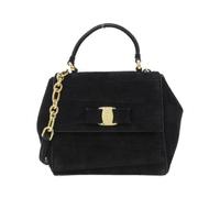Salvatore Ferragamo Pre-owned - Sac bandoulière en daim Pre-owned - Femme - Pre-owned - Noir - Taille: ONE Size