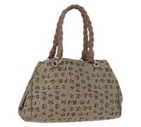 Salvatore Ferragamo Pre-owned - Sac cabas en toile Pre-owned - Femme - Pre-owned - Beige - Taille: ONE Size