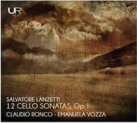 Salvatore Lanzetti – 12 sonates pour violoncelle – CD (2 disques) – Import – Leonardo