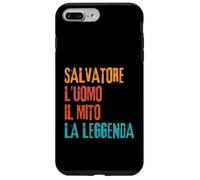 Salvatore L'Uomo Il Mito La Leggenda Festa di Compleanno Coque pour iPhone 7 Plus/8 Plus