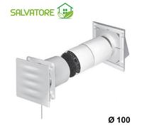 SALVATORE récupérateur Ø100 simple flux ventilation mécanique contrôlée