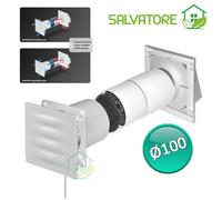 SALVATORE récupérateur Ø100 simple flux ventilation mécanique contrôlée