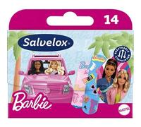 Salvelox Pansements adhésifs Barbie pour enfants, 14 unités