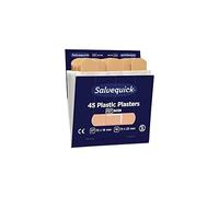 SALVEQUICK Lot de 6 x 45 pansements imperméables pour distributeur de pansements