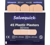 Salvequick Pflasterstrip Refill 6036 45 St./Pack.