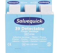 SALVEQUICK Recharge 6x30 pansements, doigt, élastique, Modèle:détectable, Contenu:6x30 pansements