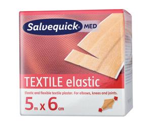 Salvequick SALVEQUICK pansements textiles 6 cm x 5 m Quantité:1